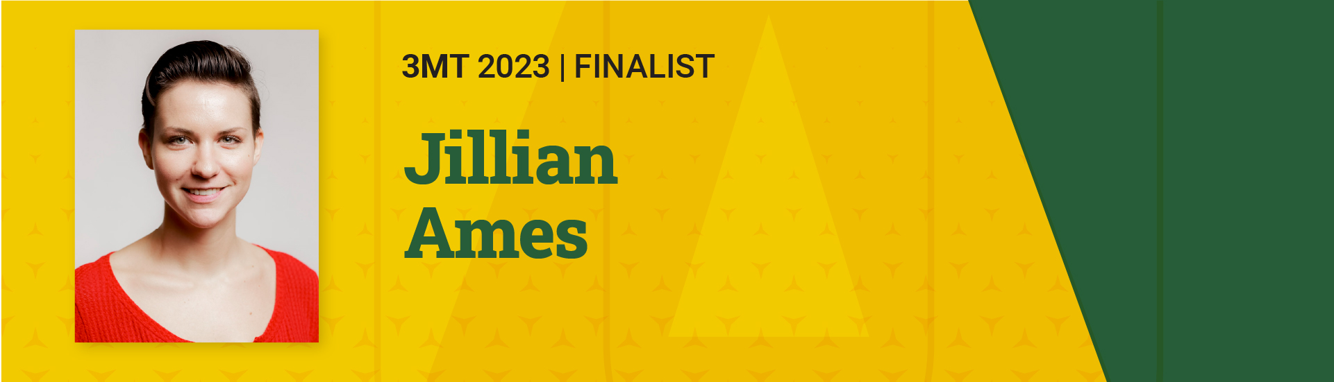 3MT 2023 Finalist Jillian Ames