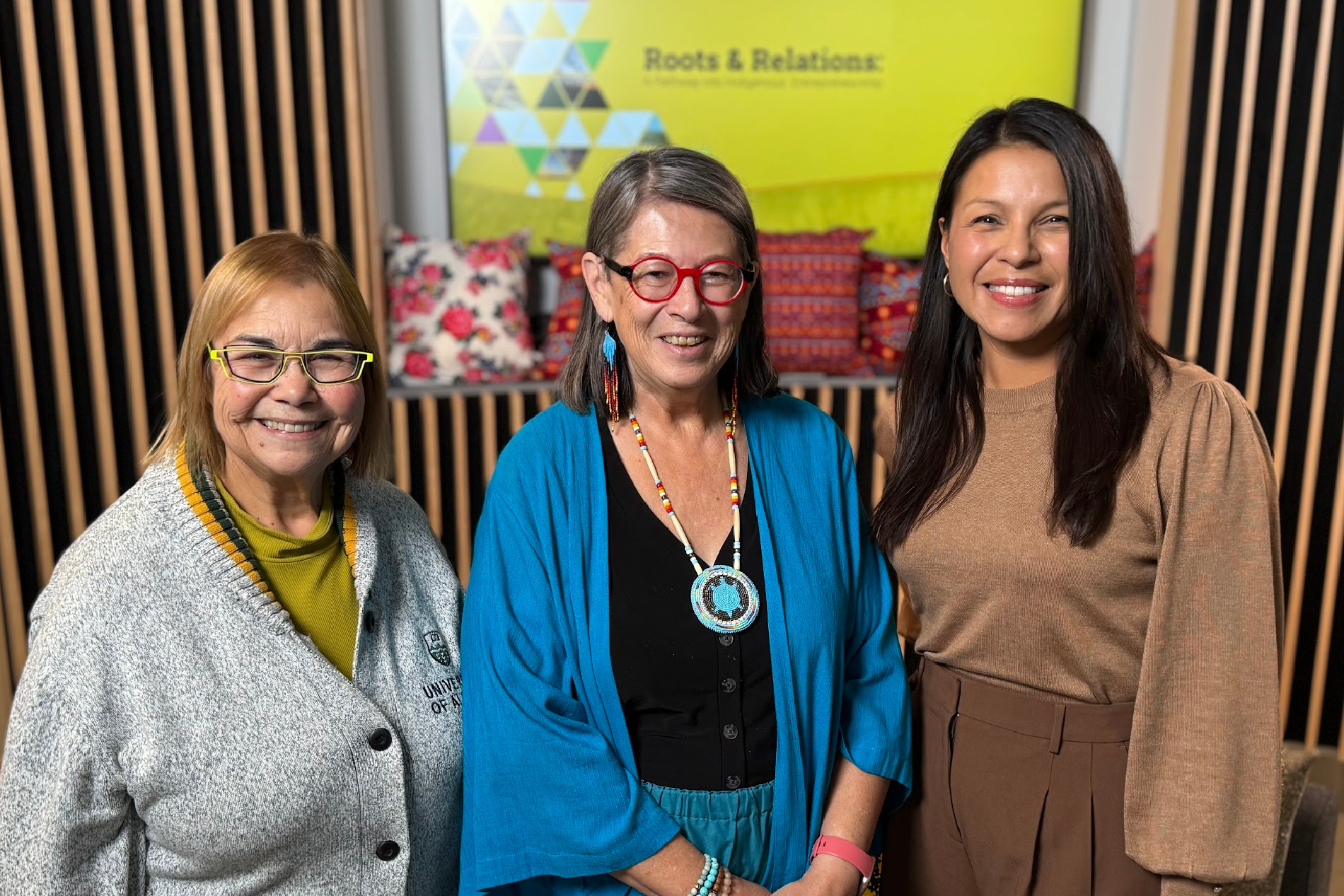 Image of Florence Glanfield, Karen MacKenzie and Pamela McCoy-Jones