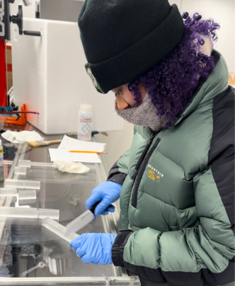 hanaa in the lab