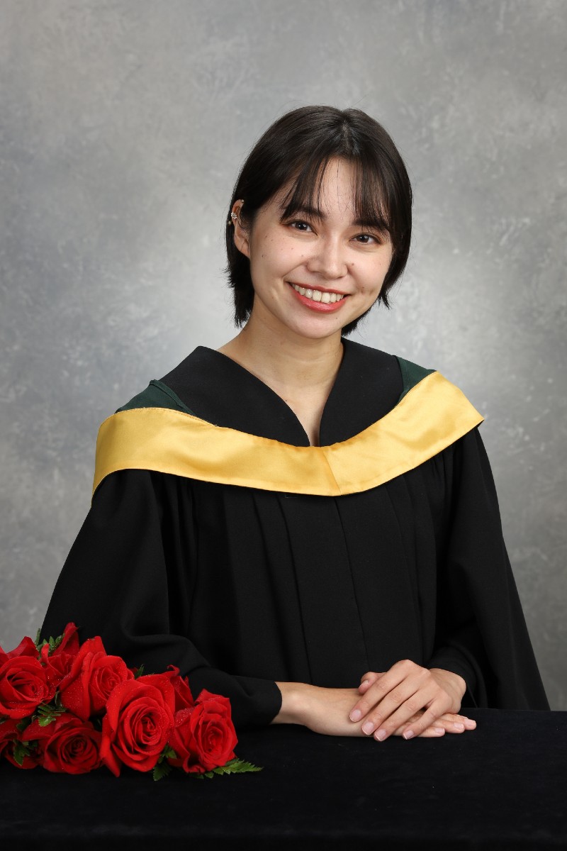 Meet Mizuki Lopez, graduating with a BSc Honors in the neuroscience program in the Department of Biological Sciences.