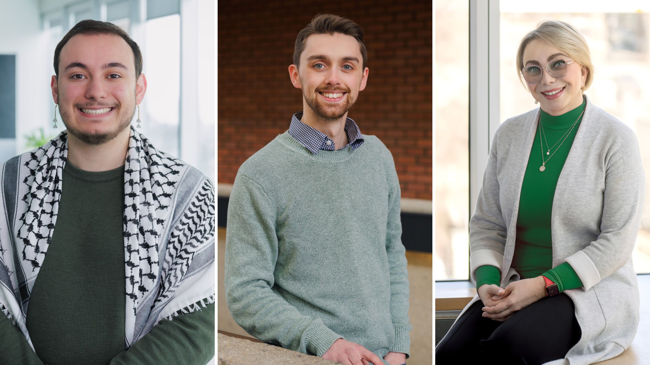 From left to right: Jayman Cannataro, Peter Van der Put, Elena Kushmanova (Photos: Alex Pugliese)