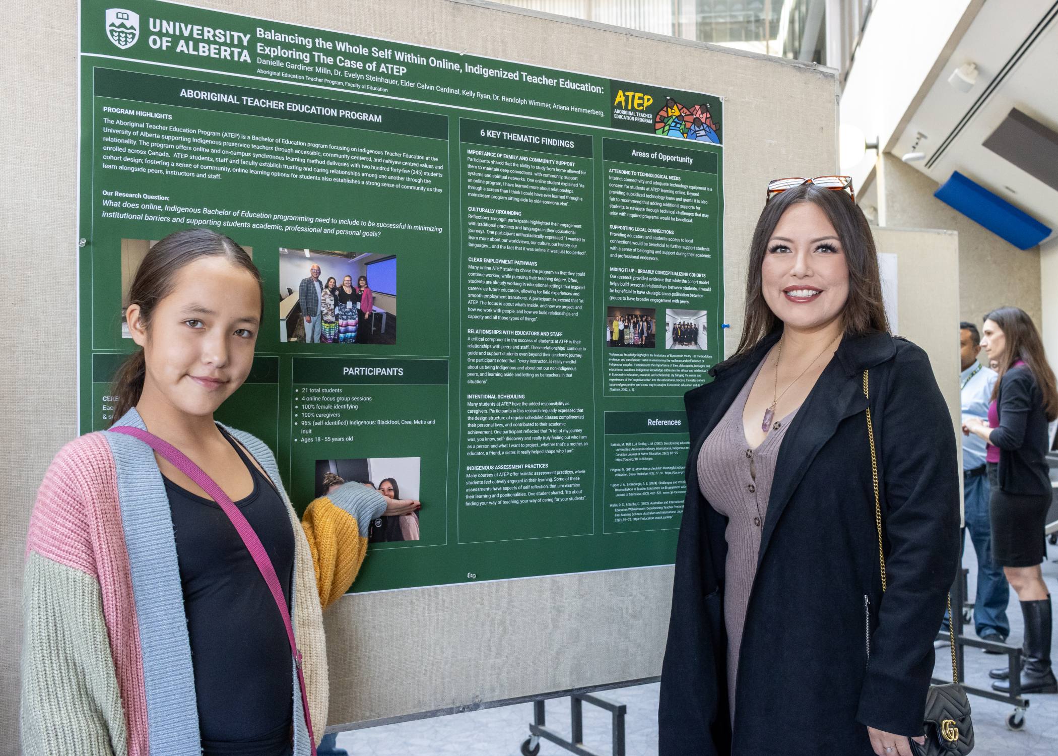 Kayena Potts and Shelby Potts (Faculty of Education - ATEP)